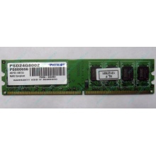 Модуль оперативной памяти 4Gb DDR2 Patriot PSD24G8002 pc-6400 (800MHz)  (Норильск)