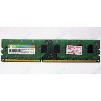 НЕРАБОЧАЯ память 4Gb DDR3 SP (Silicon Power) SP004BLTU133V02 1333MHz pc3-10600 (Норильск)
