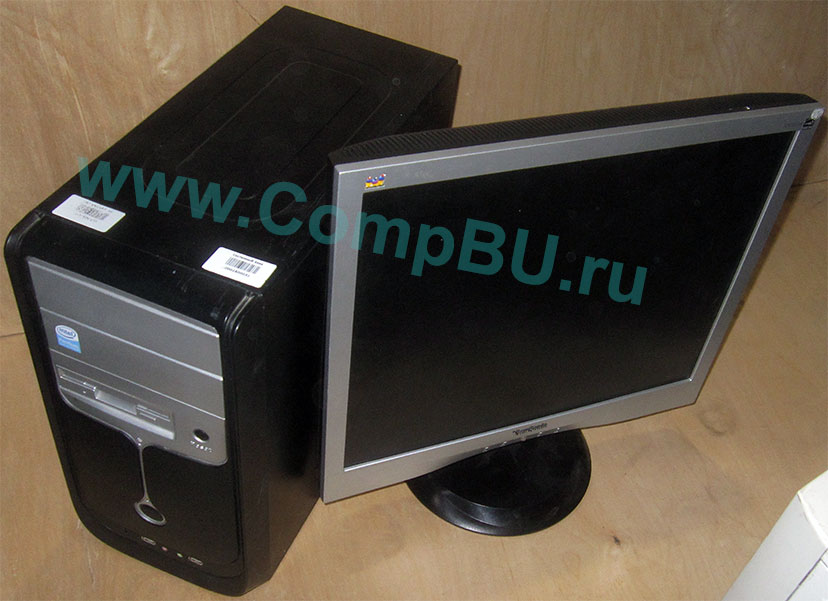 Комплект: двухядерный системный блок с 4Гб памяти и 19 дюймов ЖК монитор (Норильск)